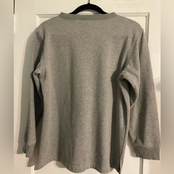 Quacker Factory “Why I ❤️ My Dog” Graphic 3D Shirt; Gray; Size: Small - Picture 4 of 12